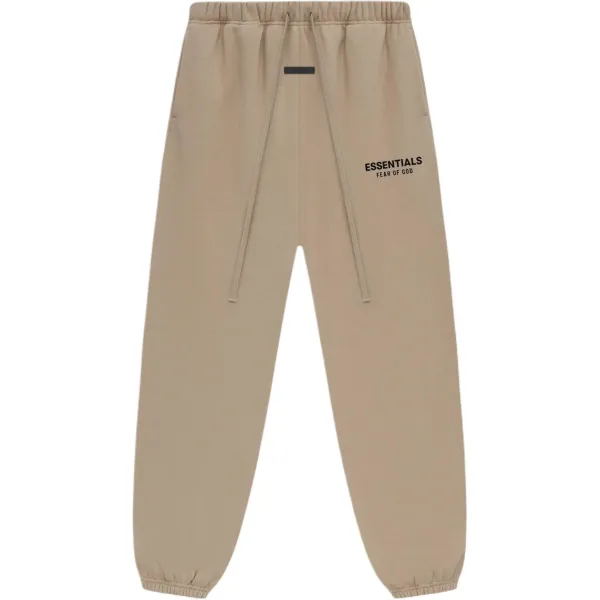 Fear of God Essentials Logo Sweatpants Beige - 1