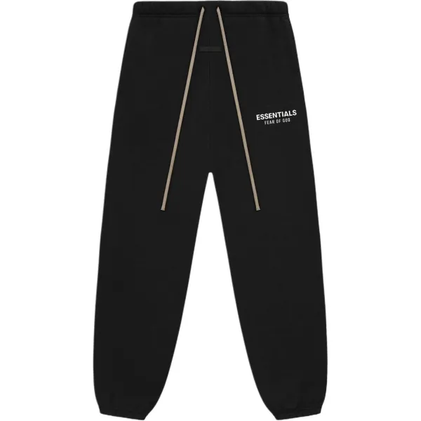 Fear of God Essentials Black Sweatpants - 1