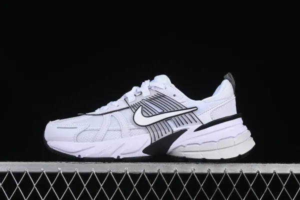 Nike Zoom Vomero 5 White/Black Chunky Sneakers - 1