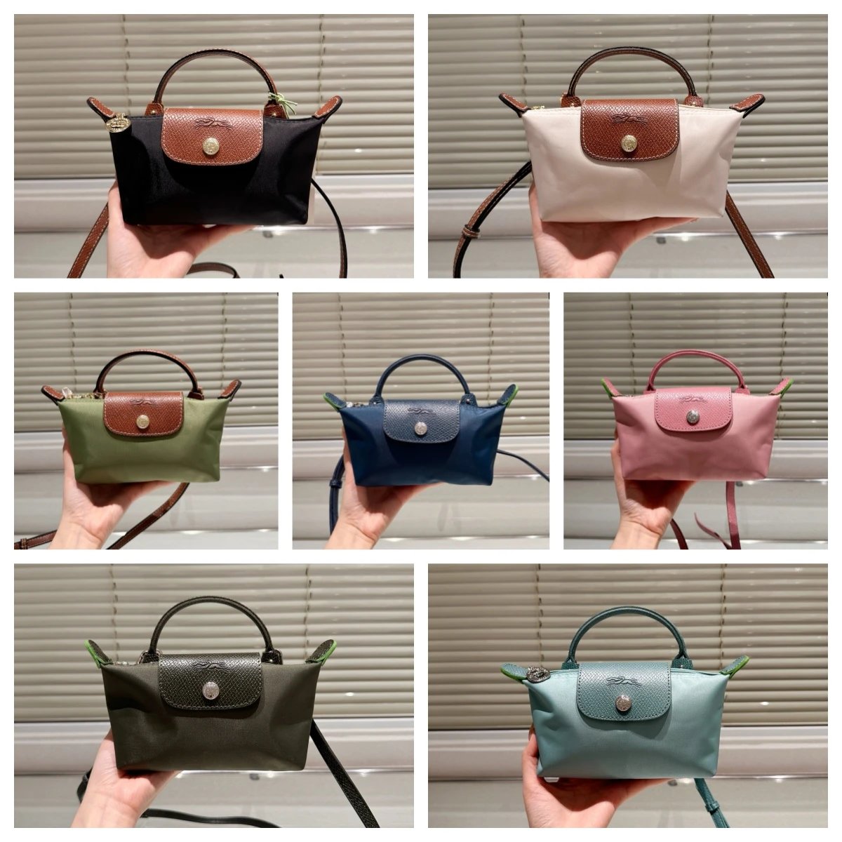 Longchamp Crossbody Bags Le Pliage mini top-handle bag image 1