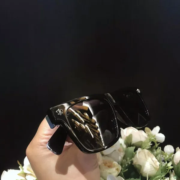 Chrome Hearts Box Lunch Sunglasses Olive Green Sunglasses - 4