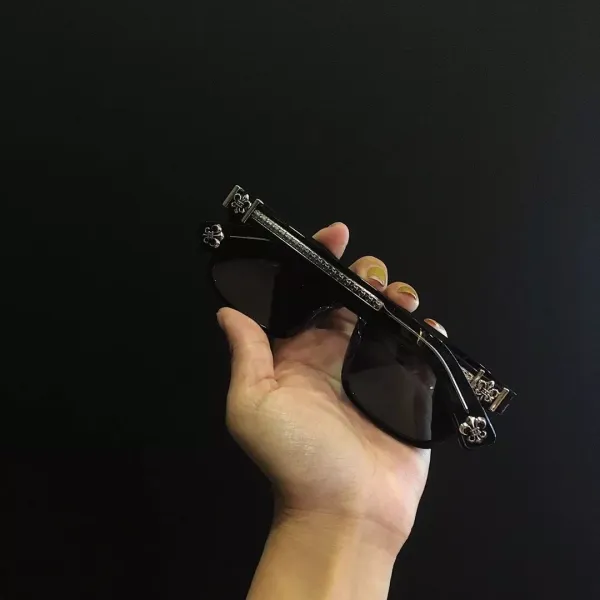 Chrome Hearts Box Lunch Sunglasses Olive Green Sunglasses - 5