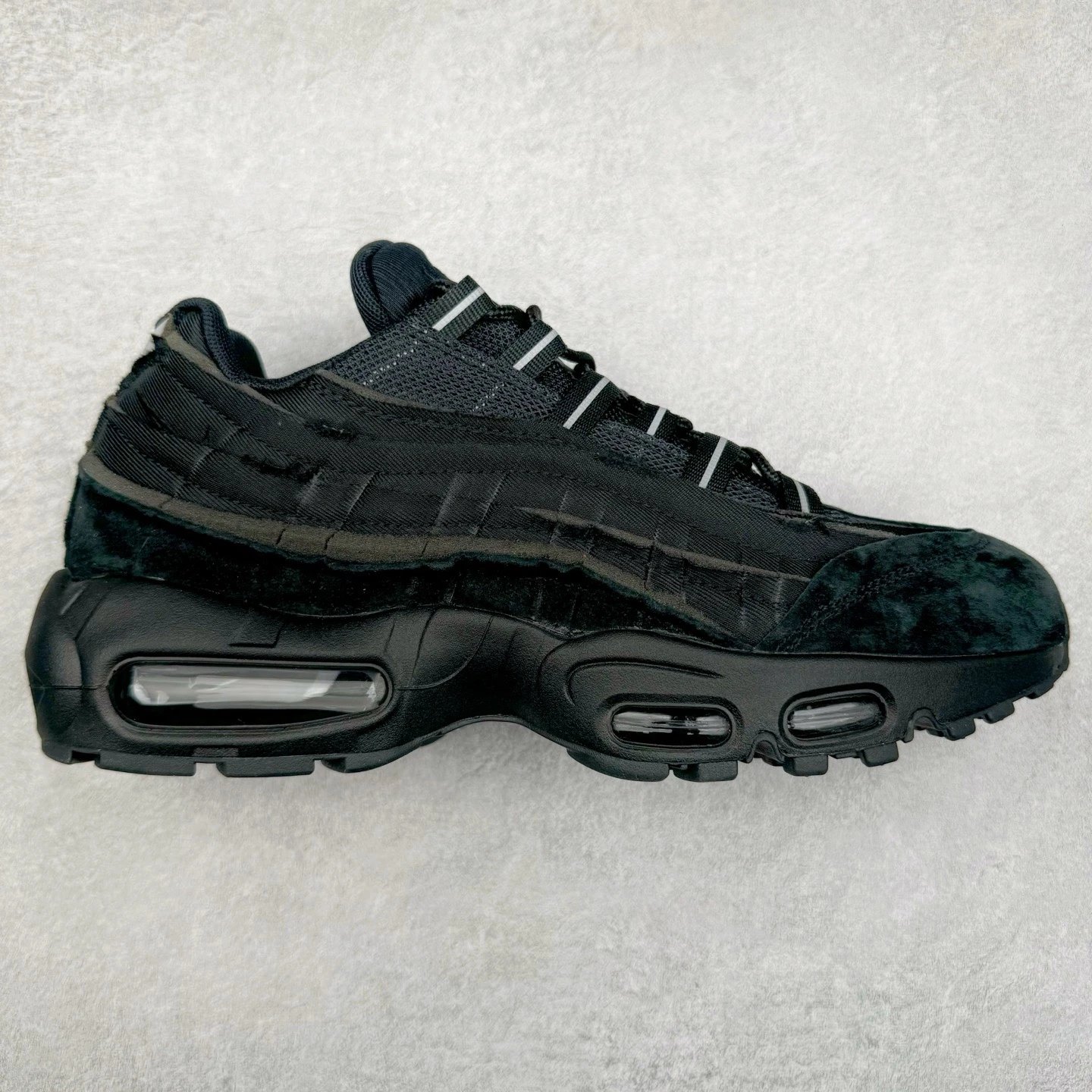 95 Retro Air Cushion Running Shoes Black/Green CT1689-001