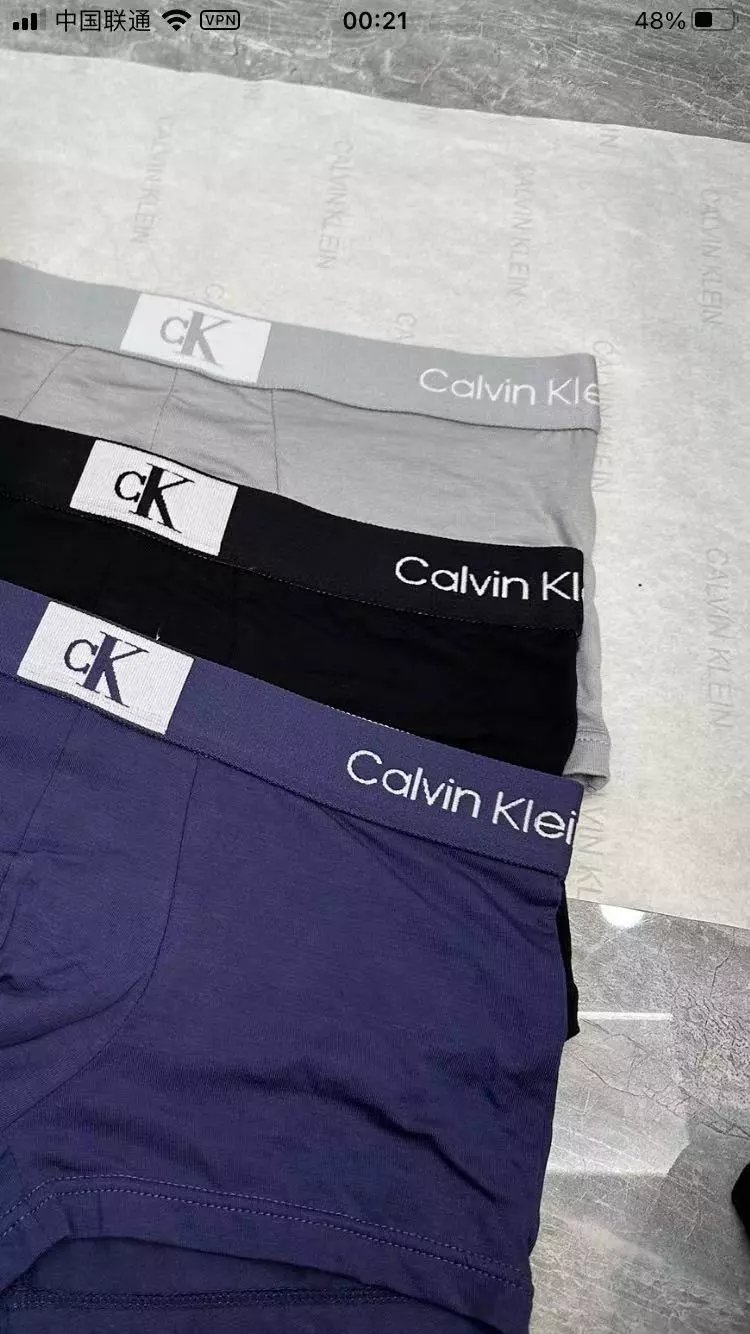 2023 CK Square Logo Letters Short Style Boxers Underwear CK Square Logo Letters Cotton Short Boxer Briefs