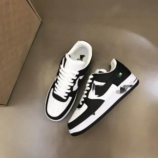 Louis Vuitton x Nike Air Force 1 Low Silver Monogram Sneakers - 14