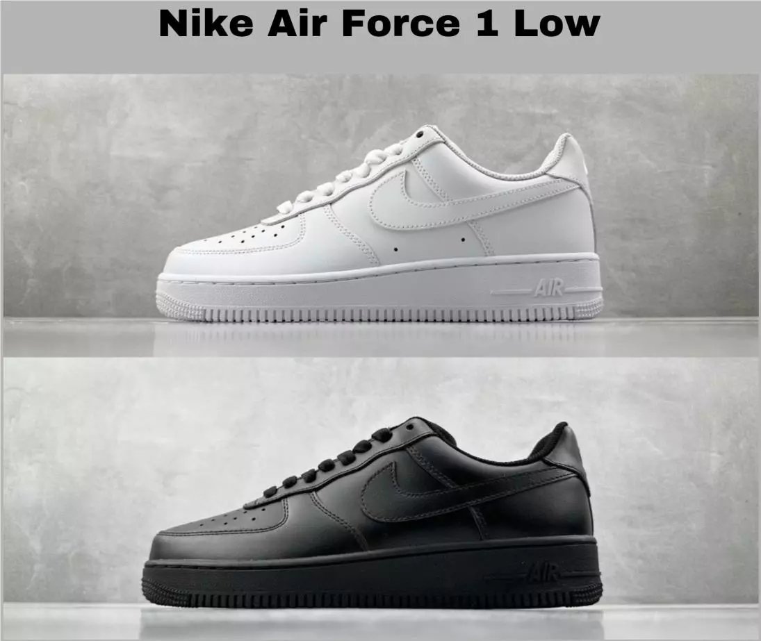Nike Air Force 1 Low [Old Jiang Version] [XS Version] [XP Version] [OG Version] [Y3 Version] [D Version] [G Version] [F Version] [Worn Out, Get a New One for Cash] All White, All Black, Pure White, Pure Black - Most Complete Versions