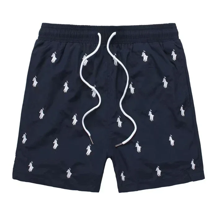 Ralph Lauren | All-Over Pony Embroidery Quick-Drying Beach Shorts