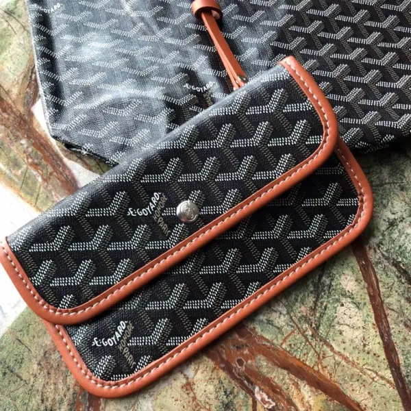 Goyard Saint Louis Tote Bag Apricot Beige Tote Bag - 16