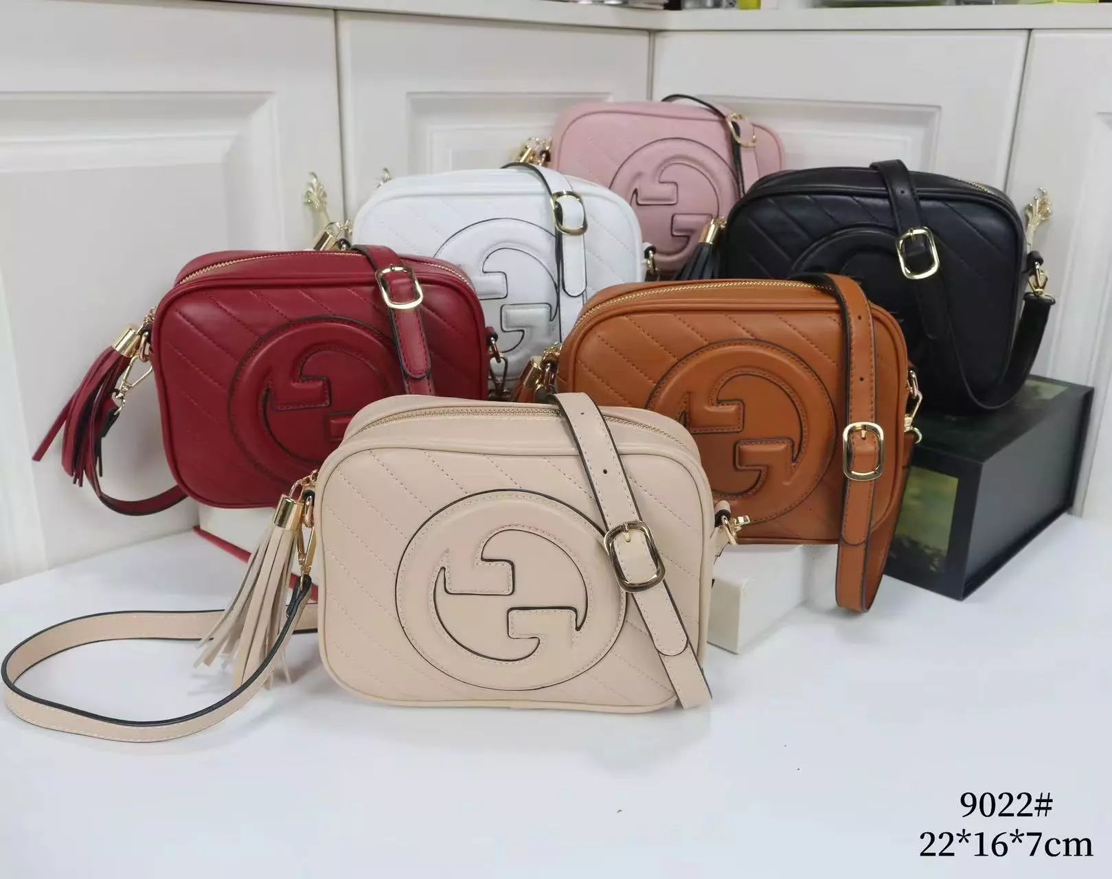 Quilted Shoulder Bag With Logo