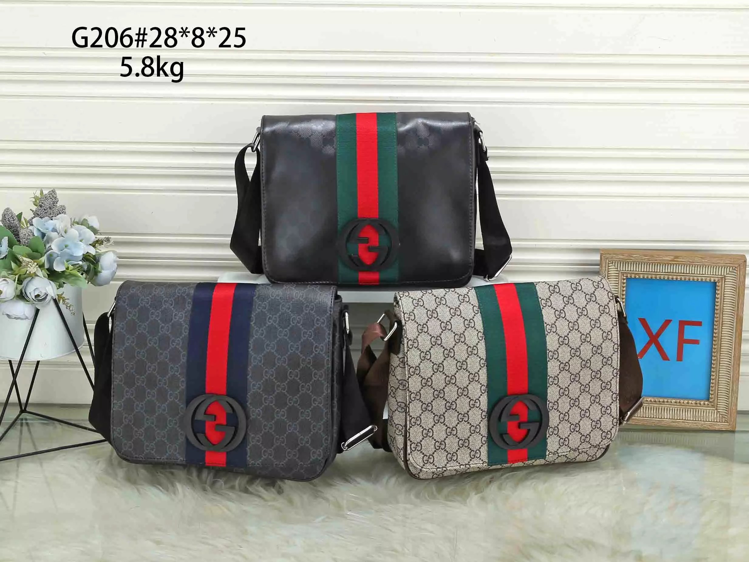 G*cci Cheap Man Handbags G206# - 132521