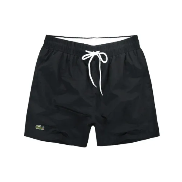 Cartelo Sport Shorts Black with Blue Stripes - 16