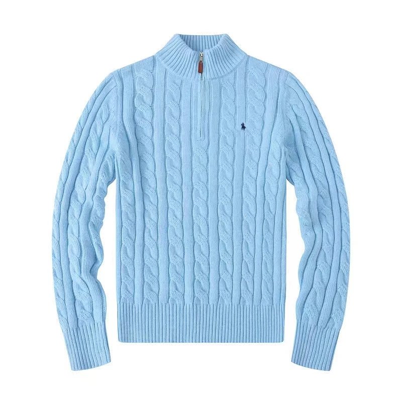 Zipper sky blue