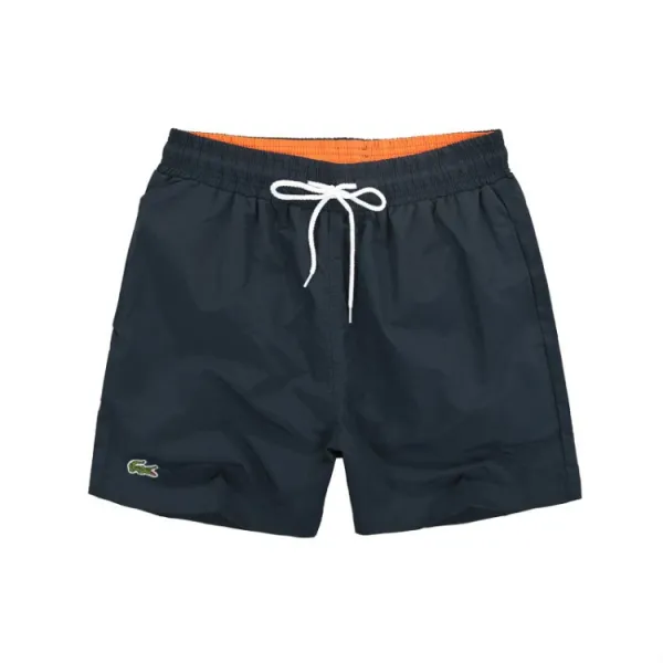 Cartelo Sport Shorts Black with Blue Stripes - 15