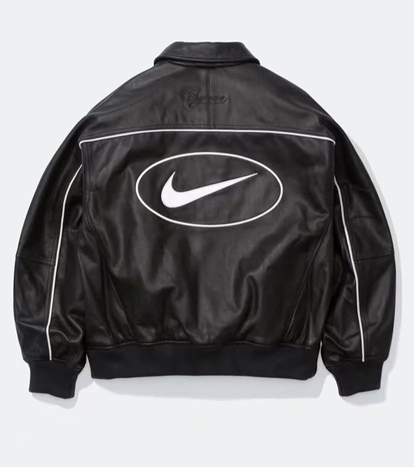Leather Varsity American-Style Jacket photo 6