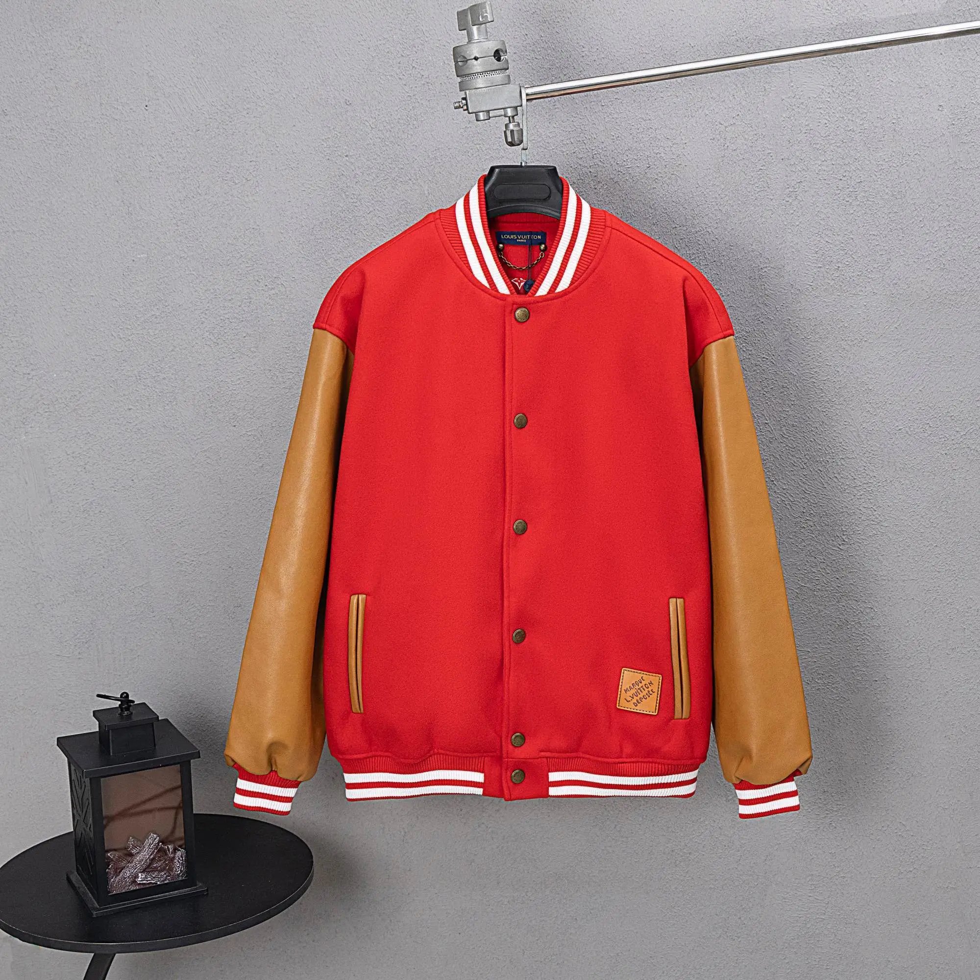 Floral Patchwork Baseball Jacket photo 7