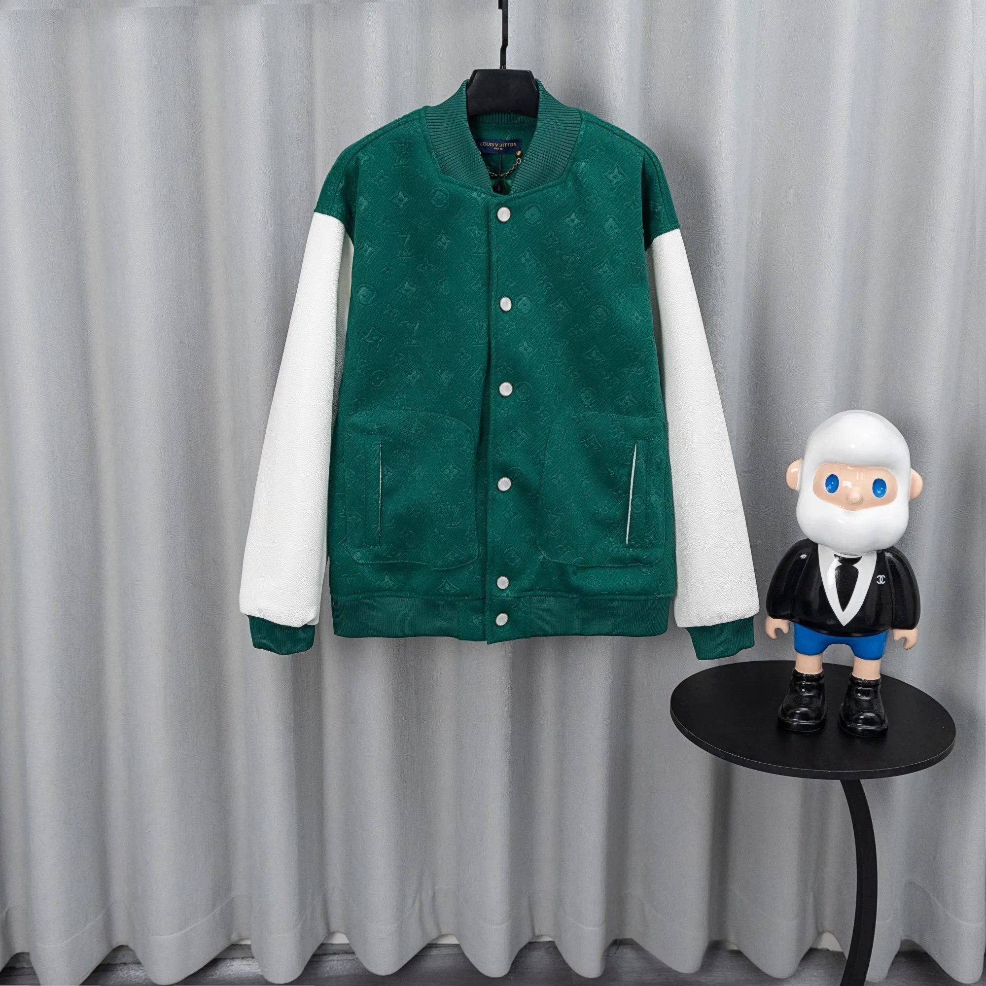 Floral Patchwork Baseball Jacket photo 2