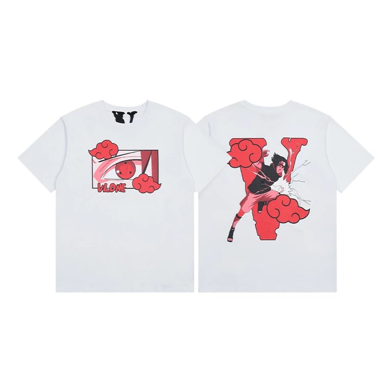White VLONE "Bone V" Graphic T-Shirt