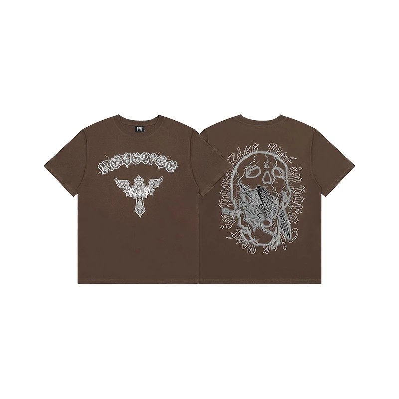 Revenge Sketch Print T-Shirt
