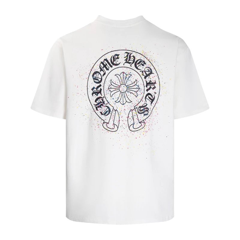 Chrome Hearts T-Shirts — 6031 White colorway — USFans Spreadsheet photo