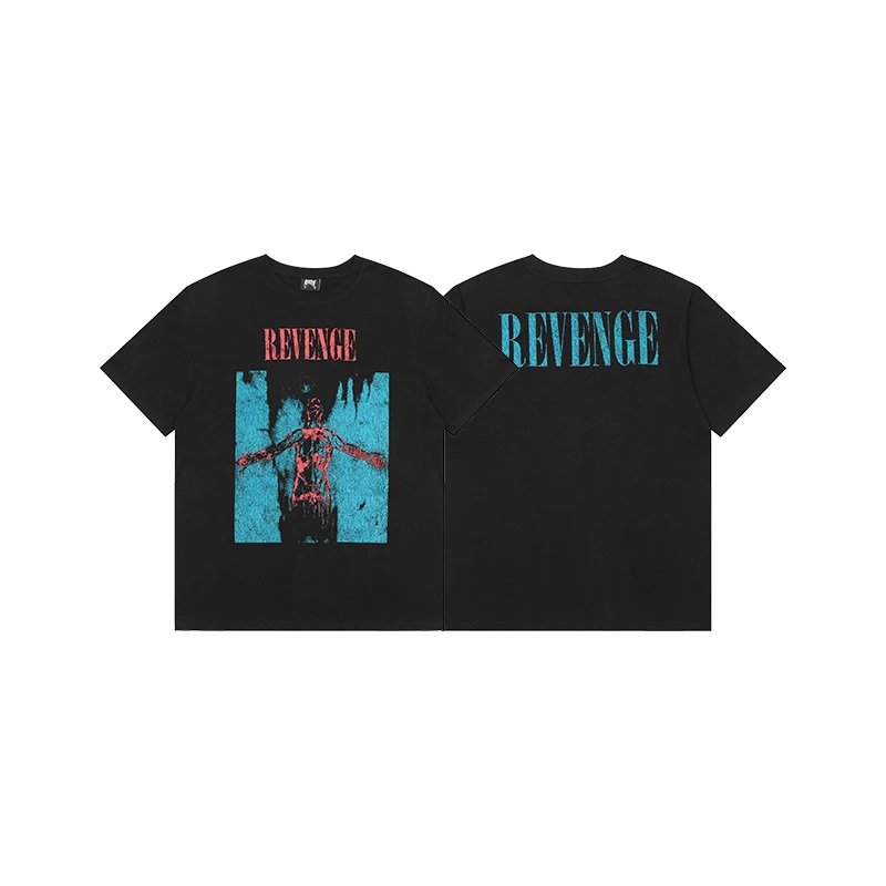 Revenge Sketch Print T-Shirt