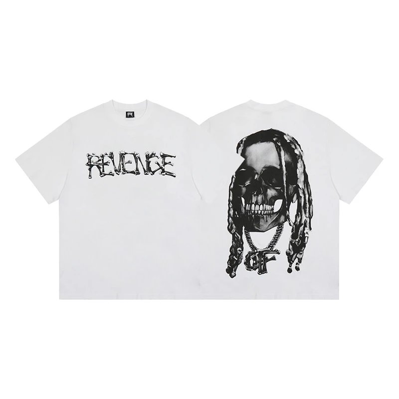 Revenge Sketch Print T-Shirt