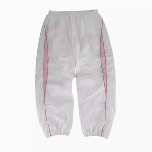 Nylon Track Pants with Stripes