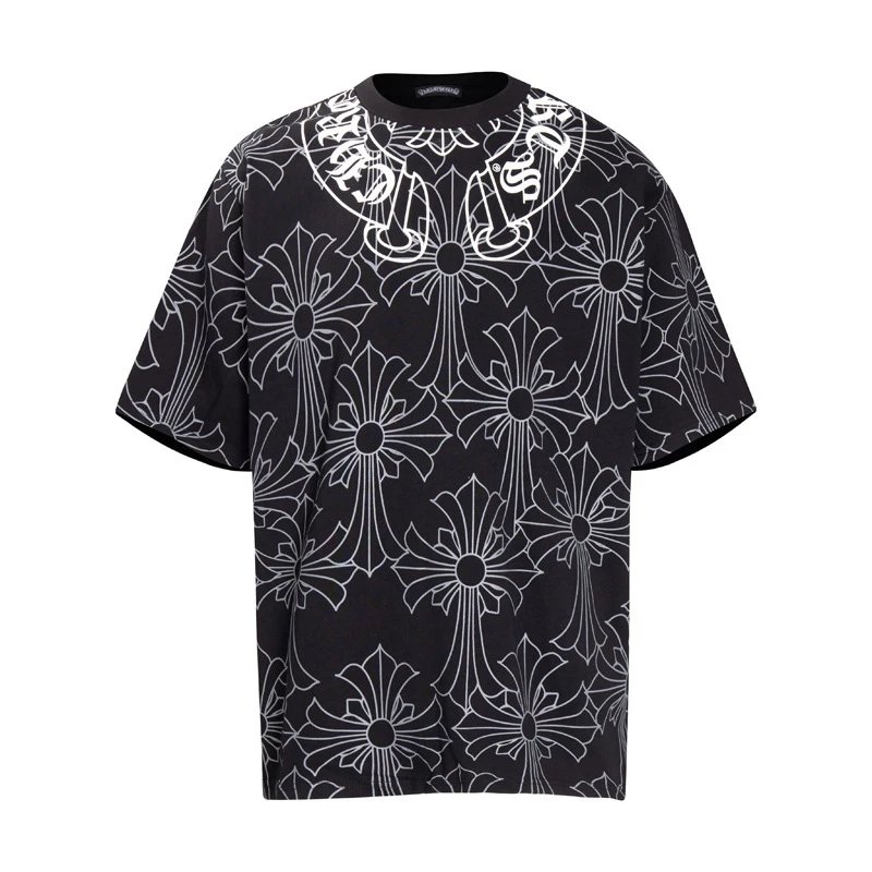 Chrome Hearts T-Shirts — 6042 black colorway — USFans Spreadsheet photo