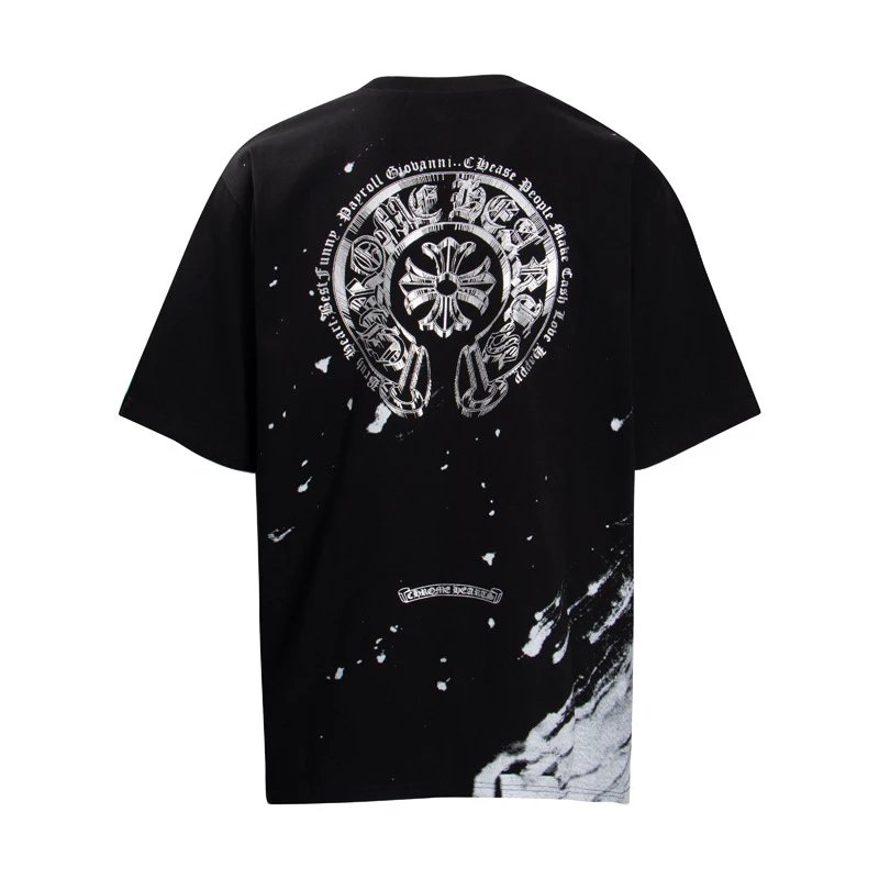 Chrome Hearts Dagger Logo Print T-Shirt