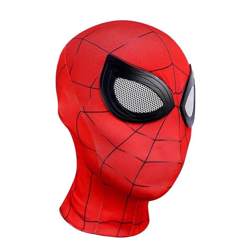 Steel Spider-Man lens headgear [zipper] (children)