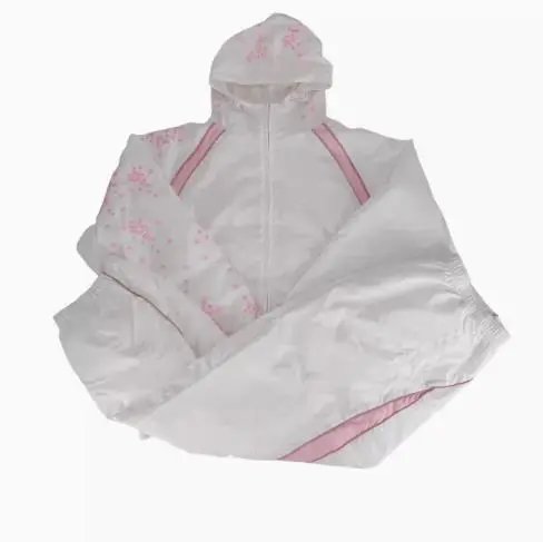Supreme SS22 Week 3 AOI Glow-in-the-Dark Track Pants — Pink suit colorway — USFans Spreadsheet photo