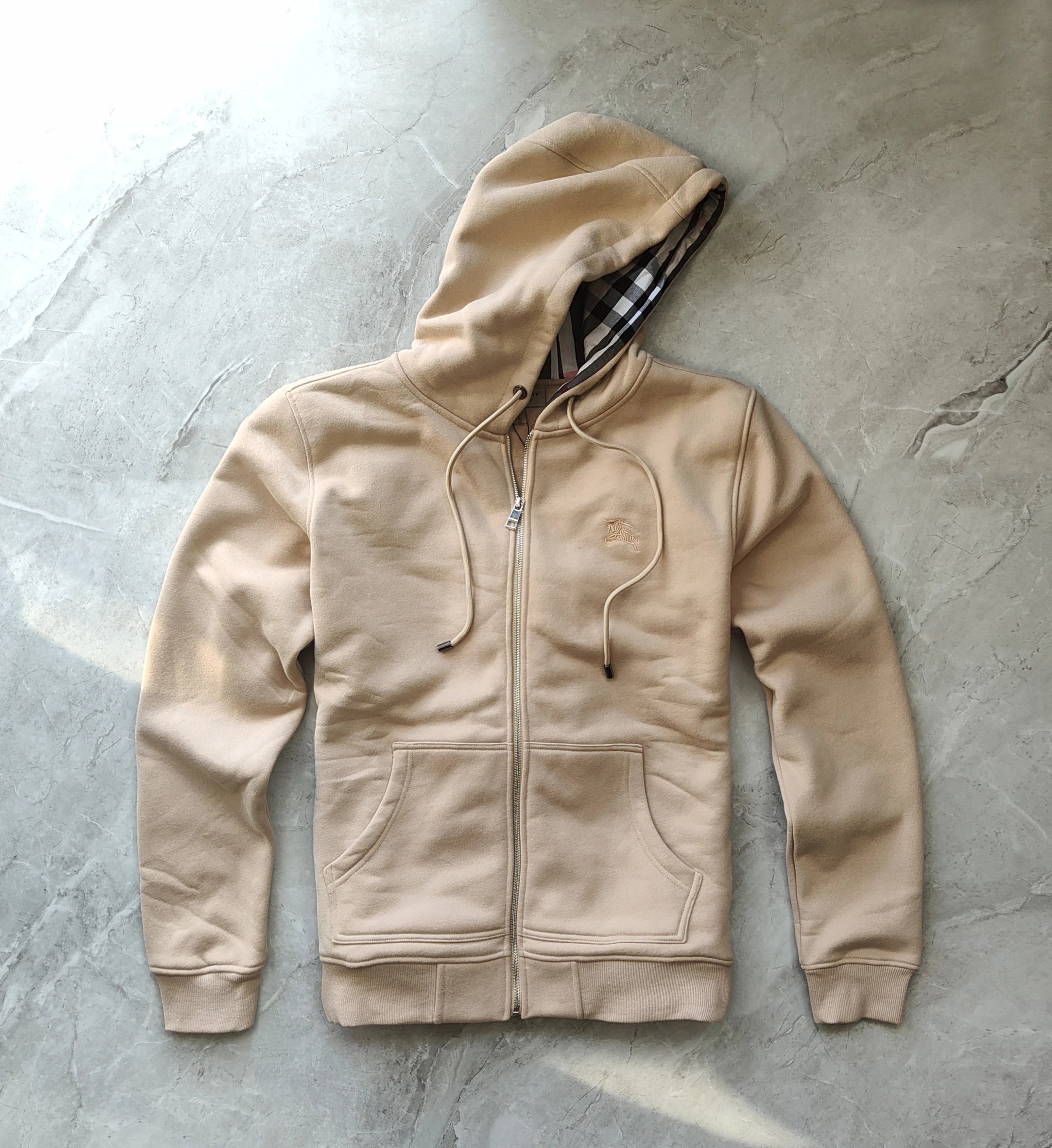 Burberry Sweatshirt Zip Black Interior Monogram · 4