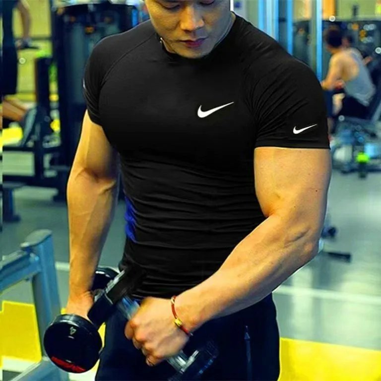 NK Black Double Hook Short Sleeve