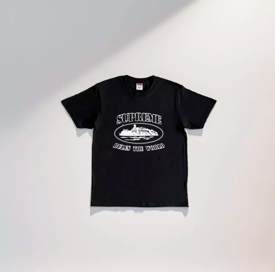 White Corteiz "CRTZ" Monogram T-Shirt