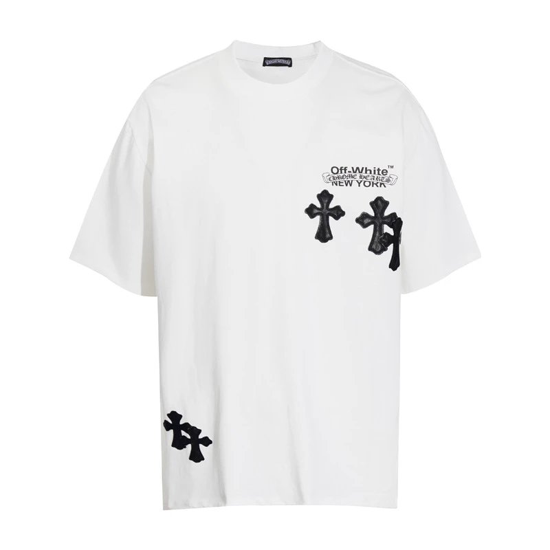 Chrome Hearts T-Shirts — 6027 White colorway — USFans Spreadsheet photo