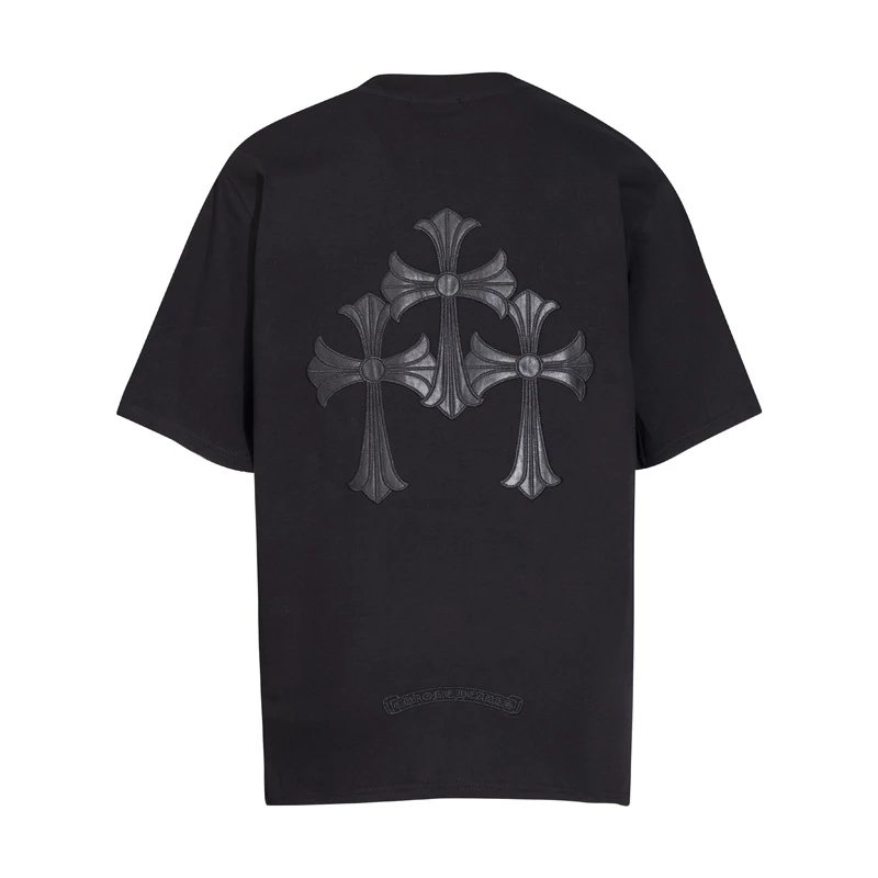 Chrome Hearts T-Shirts — 6091 black colorway — USFans Spreadsheet photo