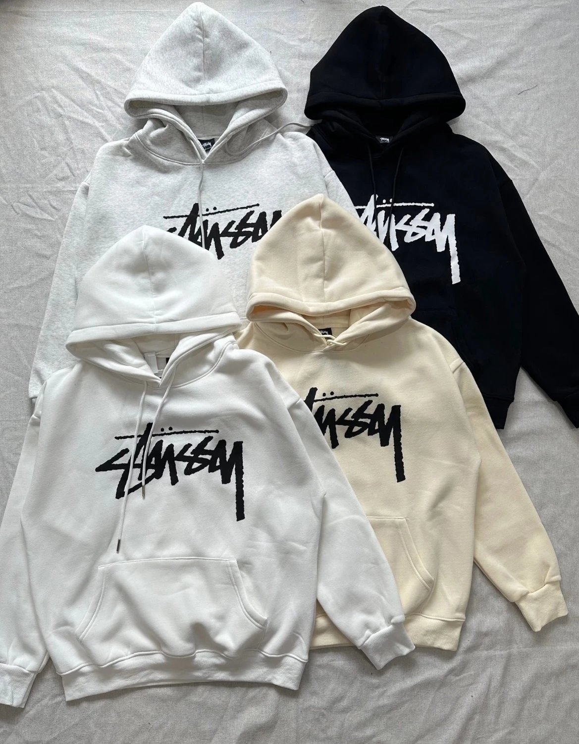 Black chest large letter pullover