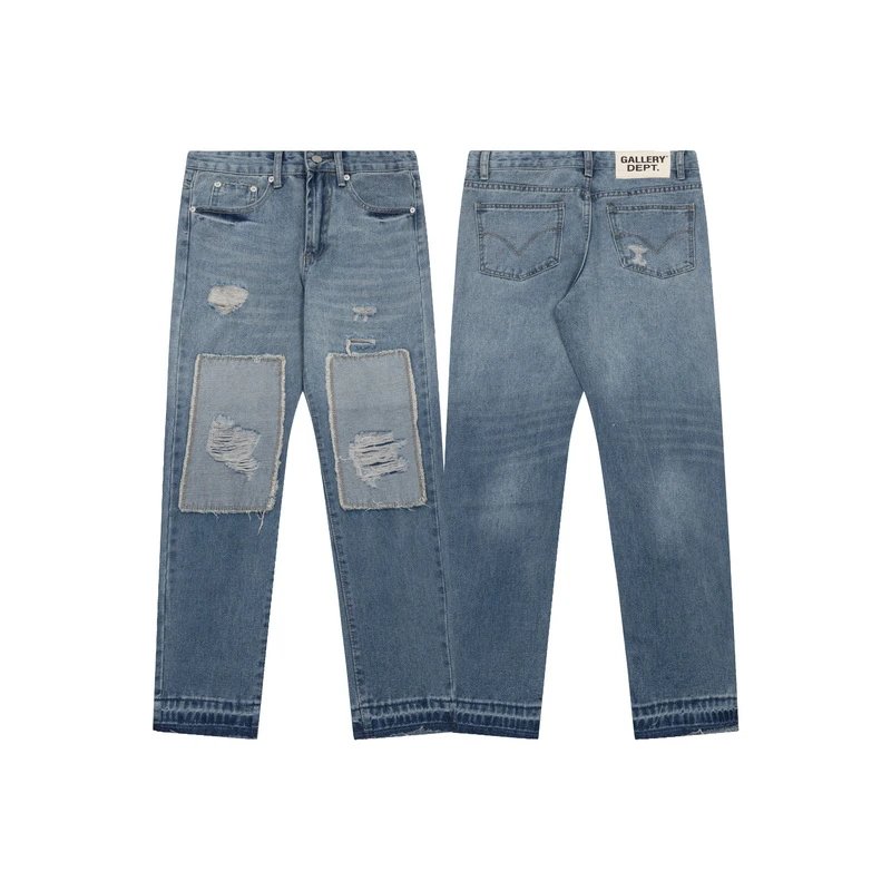 Gallery Dept. Paint Splatter Flare Jeans