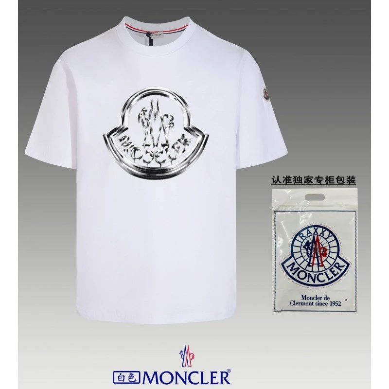 Moncler Large Logo Print T-Shirt
