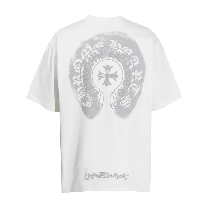 Chrome Hearts T-Shirts — 6028 White colorway — USFans Spreadsheet photo