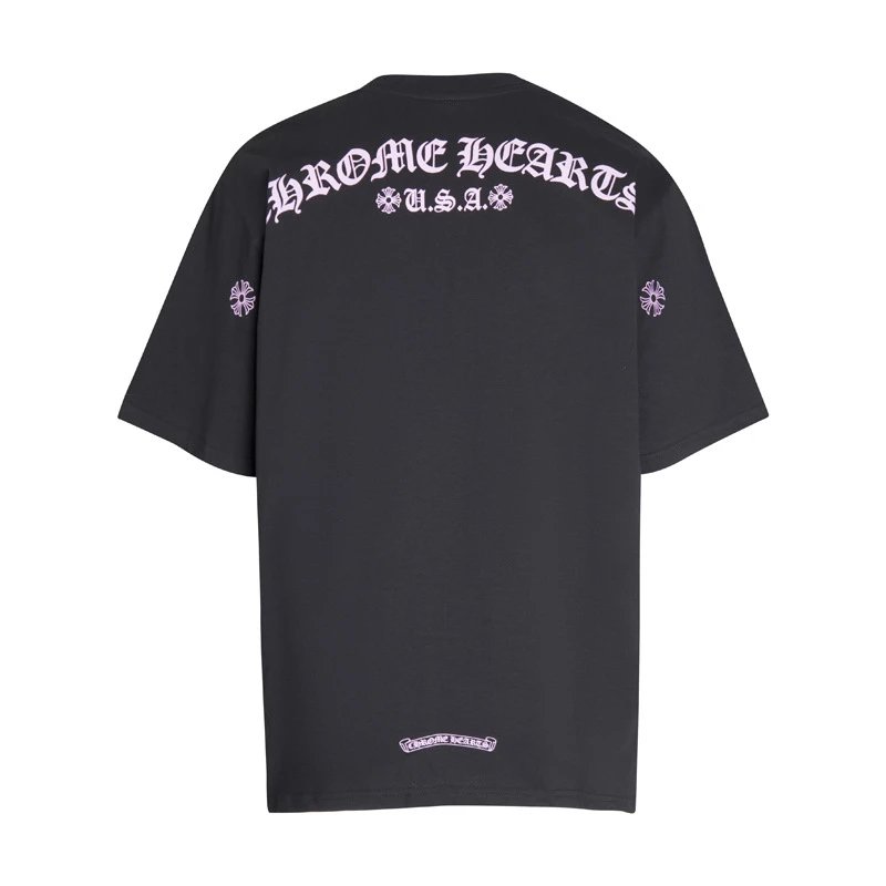 Chrome Hearts T-Shirts — 6050 white and black colorway — USFans Spreadsheet photo