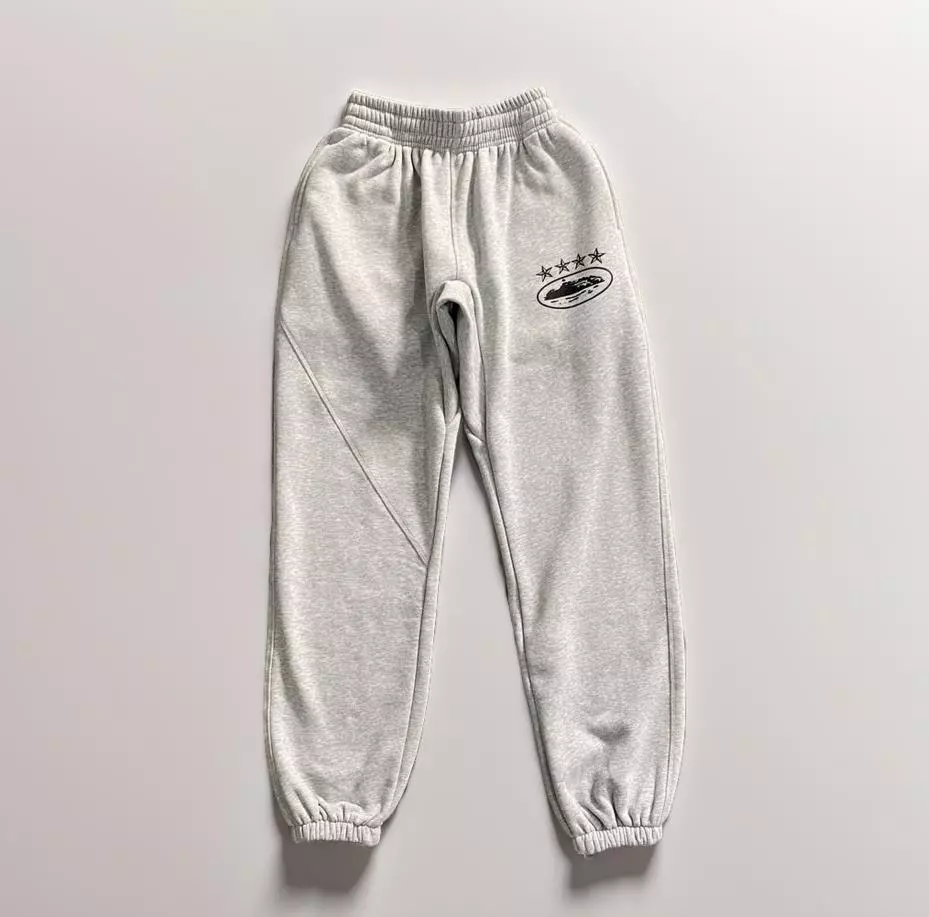 Corteiz Alcatraz Basic Pantalón Negro