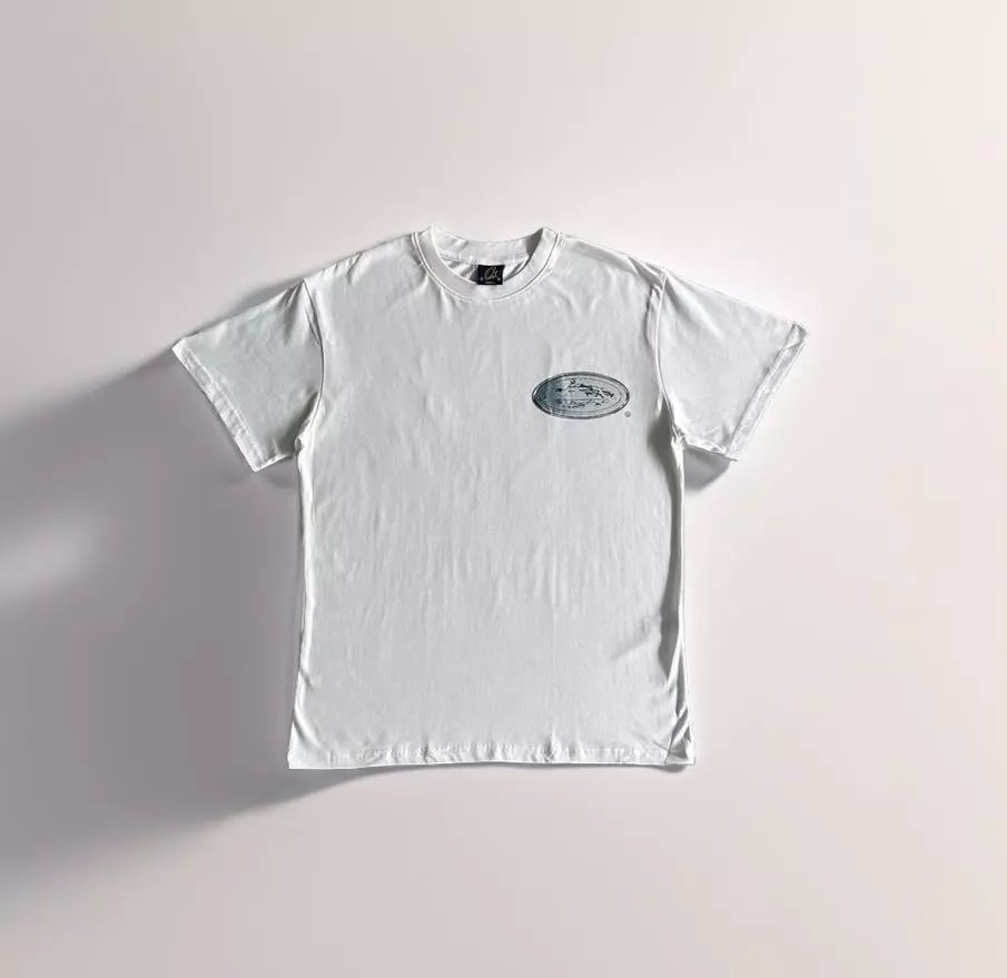 White Corteiz "CRTZ" Monogram T-Shirt