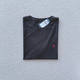 thumbnail for 【DX19】UnisexEmbroideredT-shirtwithshortsleeveroundneck