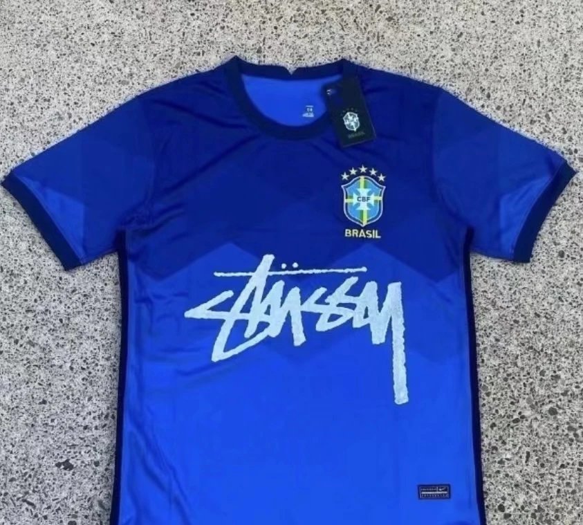 2021 Brazil Away with Lettering