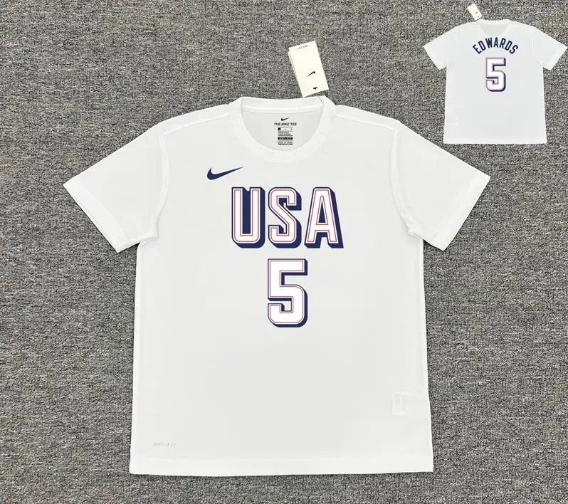 Nike USA Basketball Anthony Edwards T-shirt White