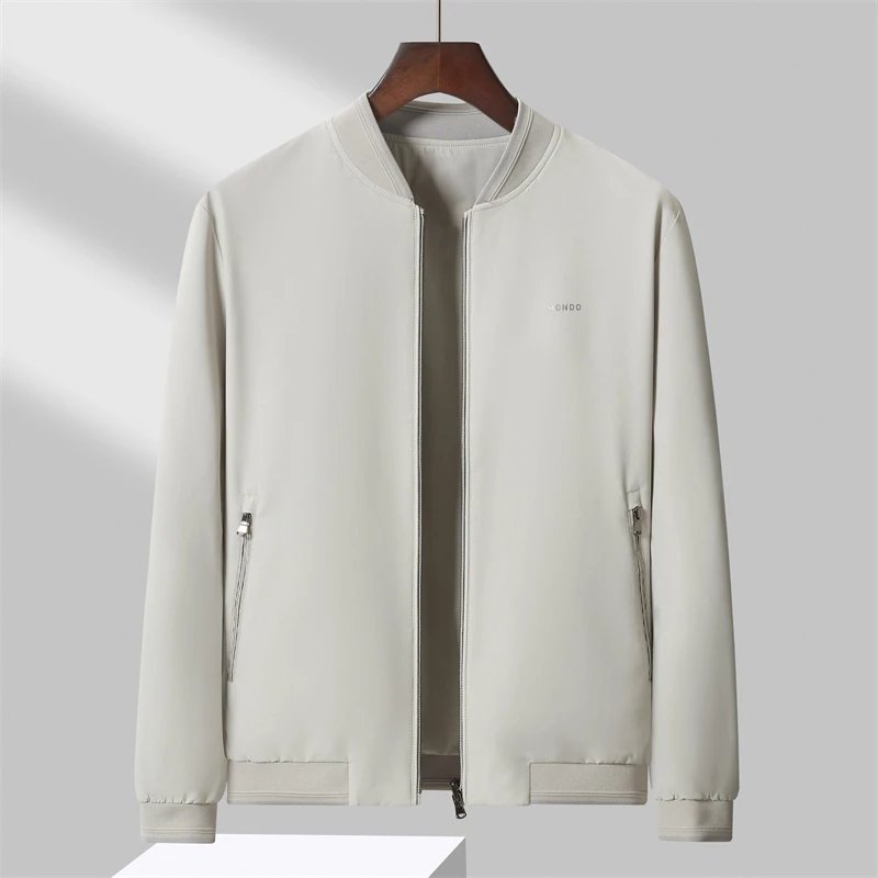 [403] Longda Fei Spring New Product Counter Same Style Men’s Fashion Solid Color Reversible Stretch Jacket S11310A1
