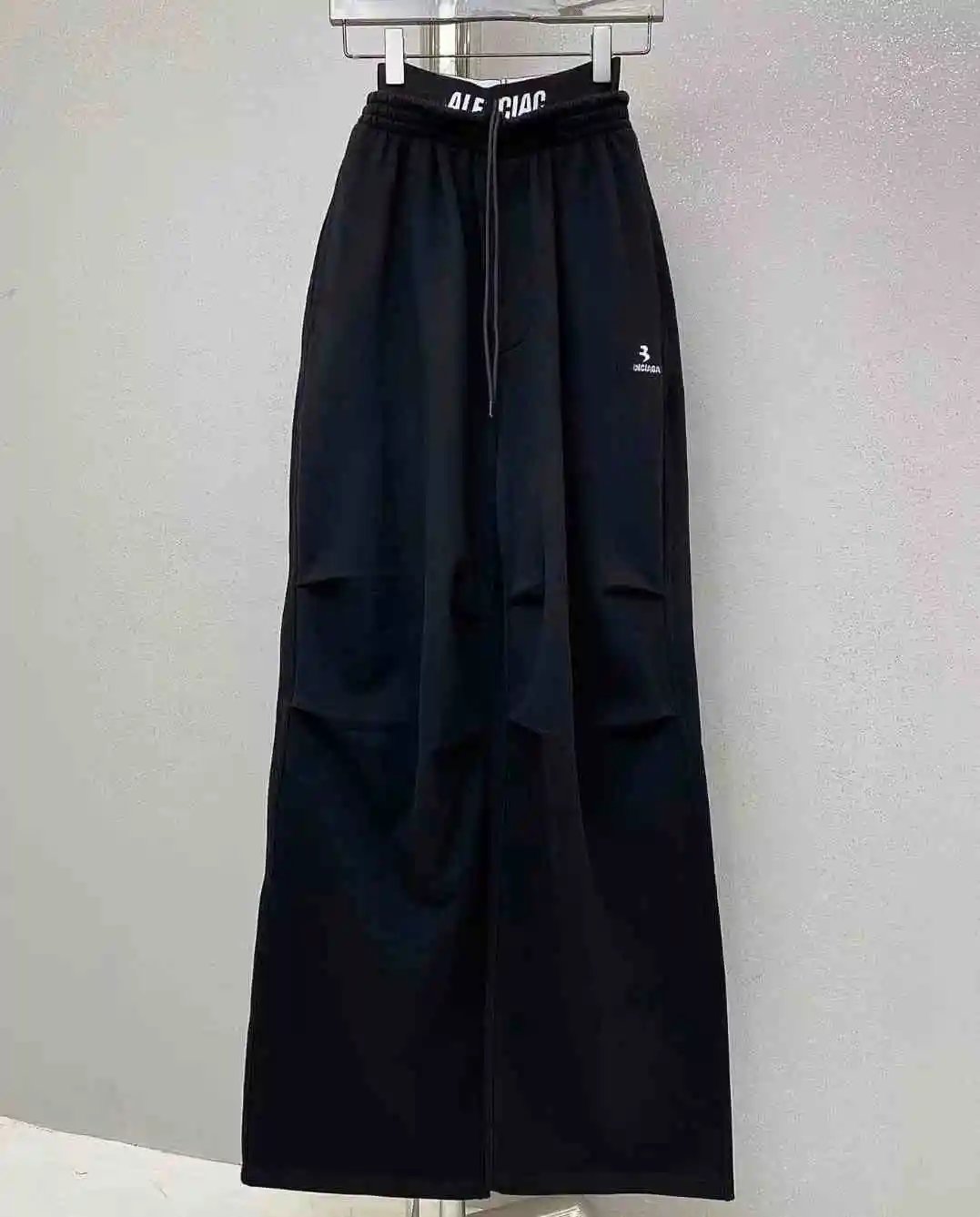 Balenciaga Black Wide Leg Pants