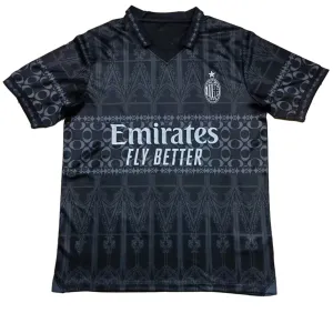 AC Milan Third Jersey Black Gothic Pattern Jersey