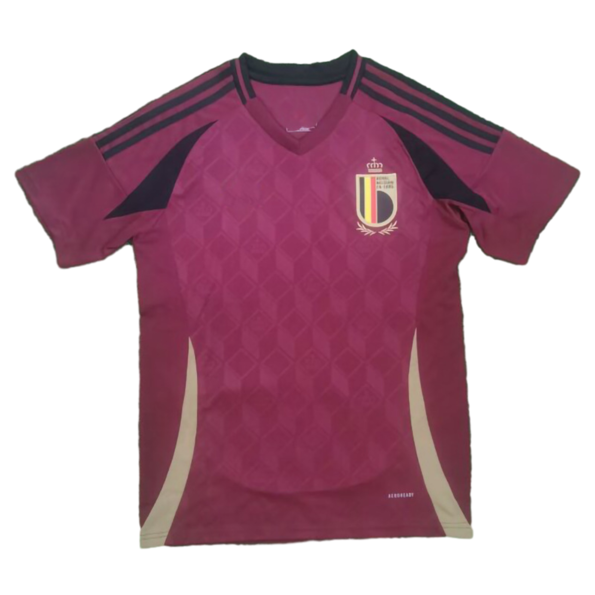 Adidas Belgium National Team 2008 Away Jersey Burgundy