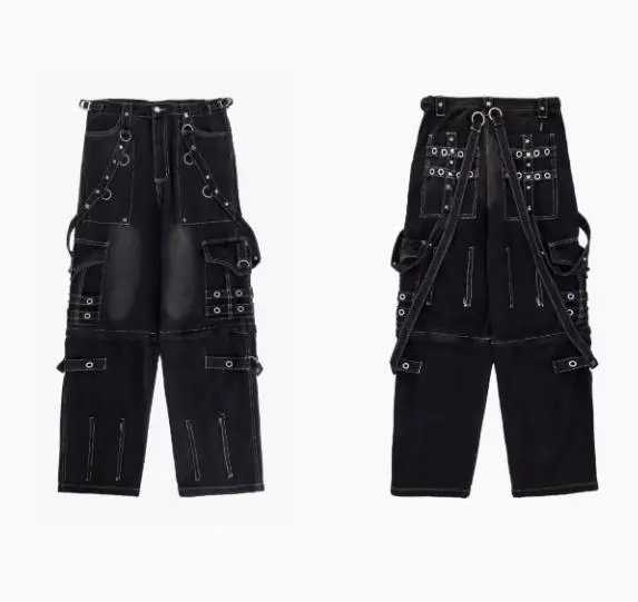 Design Utility Cargo Pants Black
